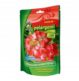 NAWÓZ DO PELARGONII / 250G / ROZPUSZCZALNY / KONCENTRAT