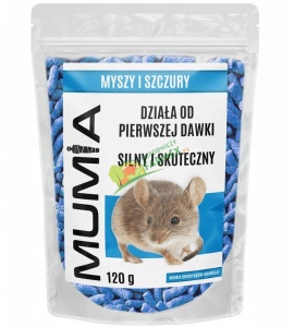 MYSZY I SZCZURY GRANULAT / 120G / MUMIA