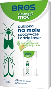 MOLE SPOŻYWCZE I ODZIEŻOWE 1SZT PUŁAPKA / ZIELONA MOC