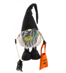 SKRZAT HALLOWEENOWY NA TELESKOPOWYCH NOGACH / 80 CM / MIX KOLORÓW