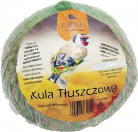 KARMA DLA PTAKÓW / PTASIE PYZY / KULE TŁUSZCZOWE / 500G / DUŻE