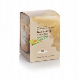 ŚWIECA SZKŁO / 150G / GOD'S SPA HARMONY