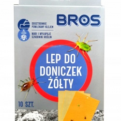 ARKUSZE LEP0WE NA SZKODNIKI  DO DONICZEK ŻÓŁTY / 10 SZT ^