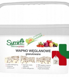 WAPNO WĘGLOWE  GRANULOWANE / 3KG