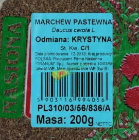 MARCHEW PASTEWNA  KRYS/ 100G / CZERWONA