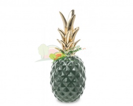 ANANAS ZIELONO ZŁOTY 23CM