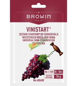 VINISTART - ZESTAW STARTOWY DO WINA 20G / promocja