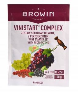 VINISTART COMPLEX - ZESTAW STARTOWY DO WINA 20G ^/ promocja