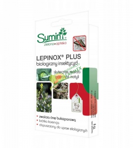 LEPINOX PLUS / 15G / ZWALCZA ĆMĘ BUKSZPANOWA I GĄSIENICE MOTYLI ^