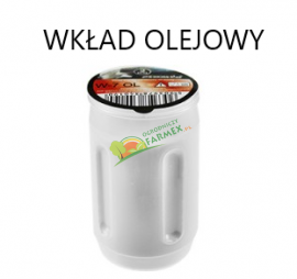 WKŁAD OLEJOWY W-7 / A 30 SZT (2 dni)/ h 9 cm/ śred.5,5 cm