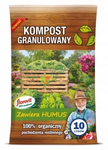 KOMPOST GRANULOWANY / 10L / PRO MATURA /