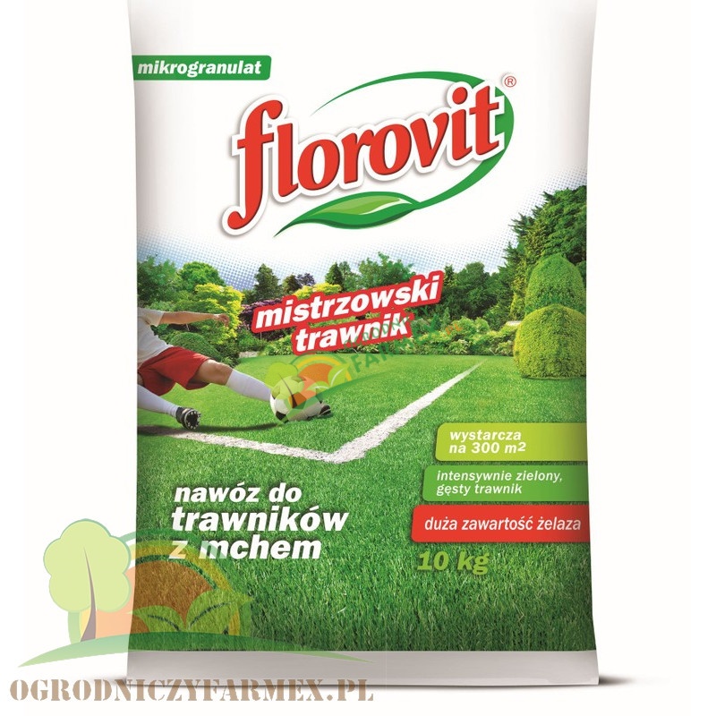 Zdjęcie produktu GRANULAT DO TRAWNIKA Z MCHEM / 10KG / FLOROVIT ^